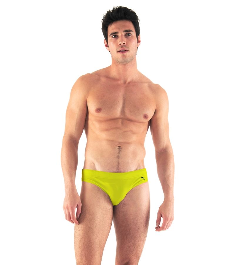 Zeybra SLIP UOMO TINTA UNITA GIALLO FLUO Pezzi Unici