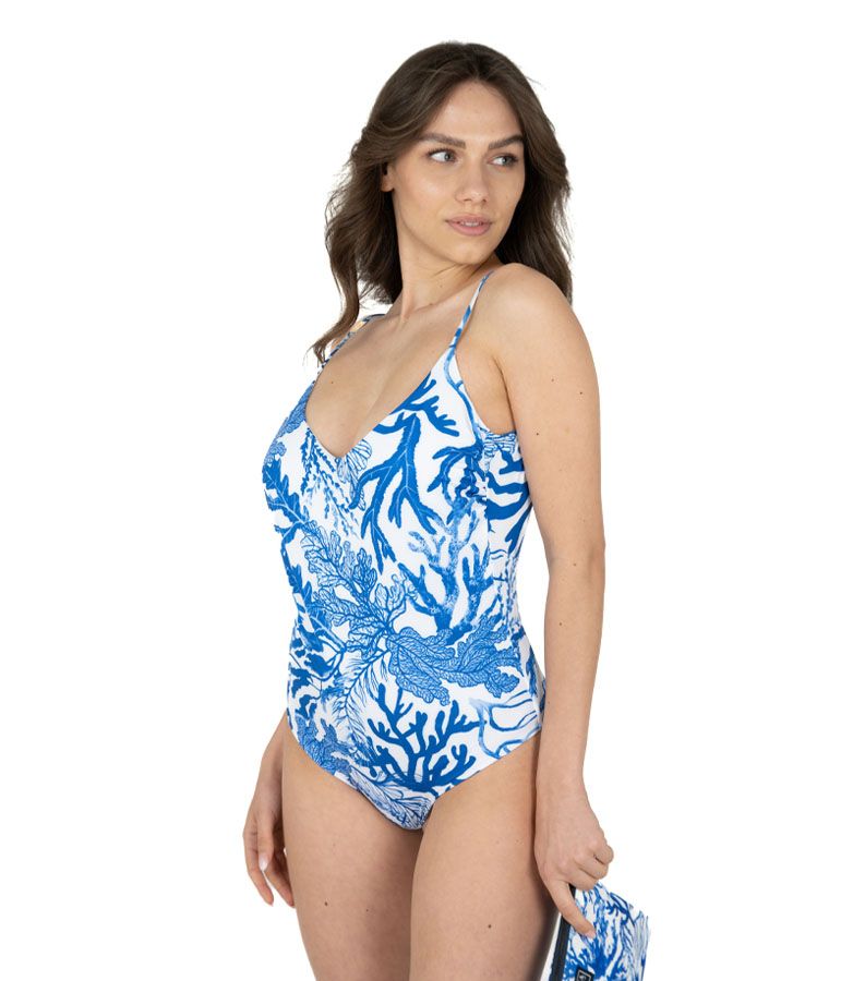 Zeybra COSTUME INTERO DONNA CORALLI ELETTRICO Prezzo Ridotto