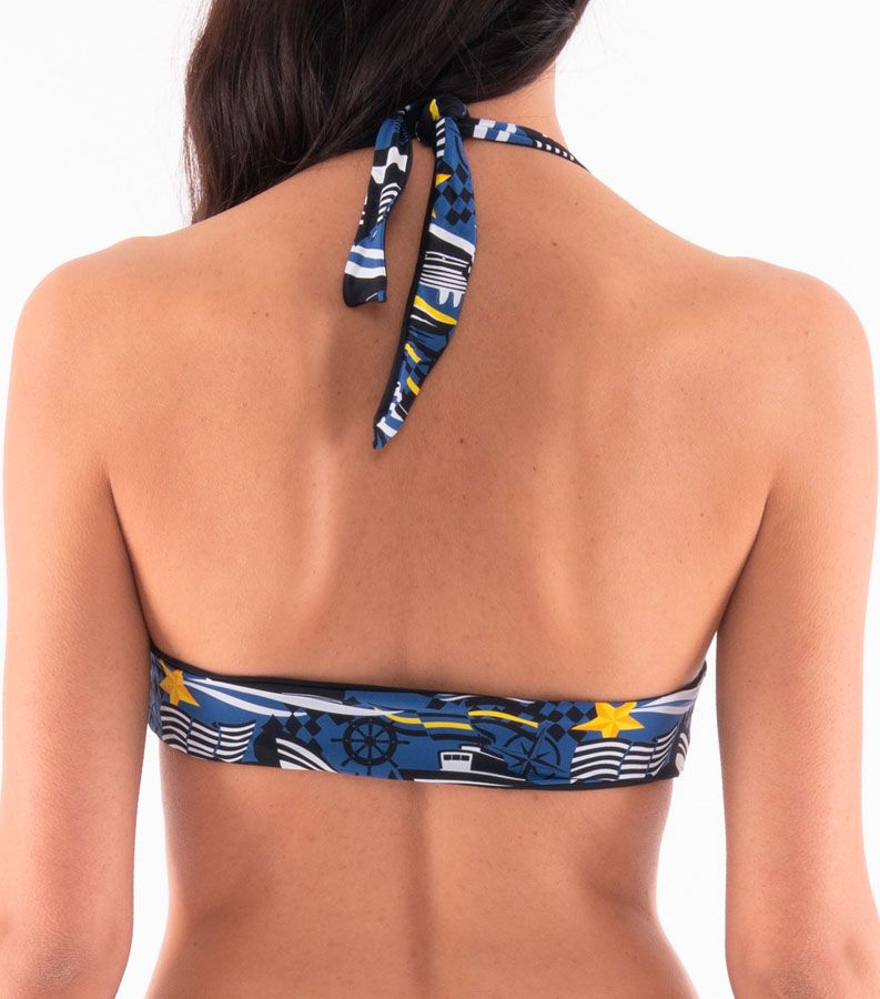 Zeybra TRIANGOLO DONNA VELA REVERSIBILE NAUTICO BLU In Vendita