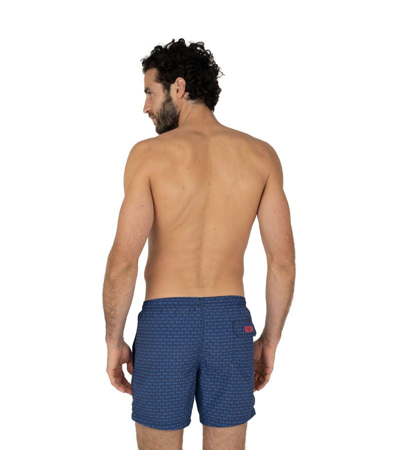 Zeybra COSTUME UOMO NODI NAUTICI BLU Spedizione Gratuita