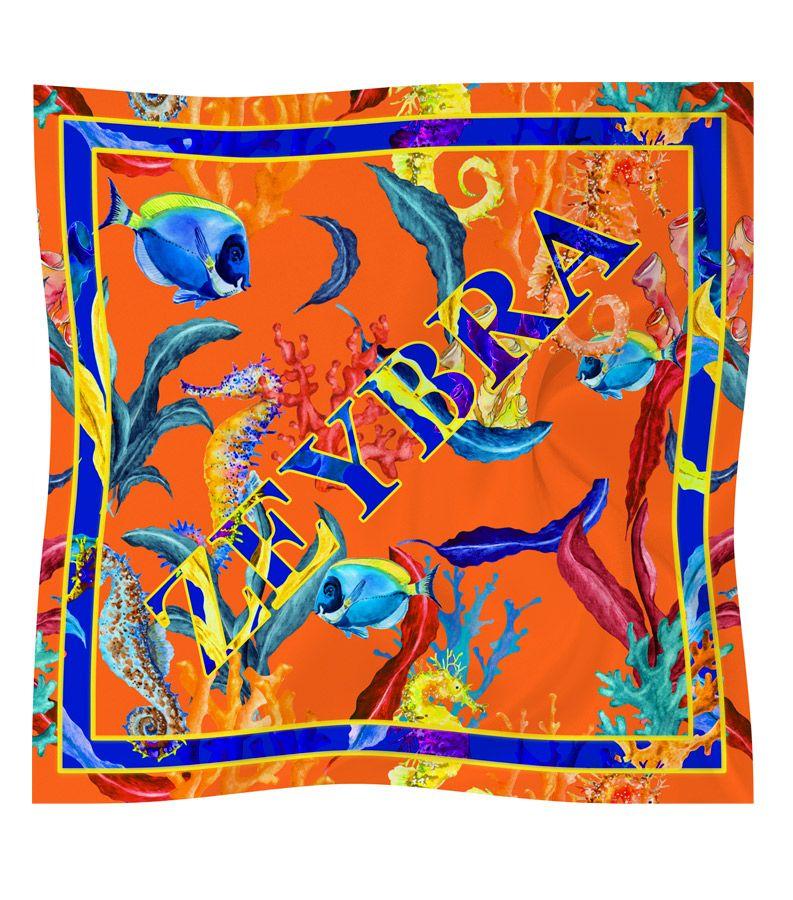 Zeybra FOULARD DONNA CORALLI ORANGE Moda