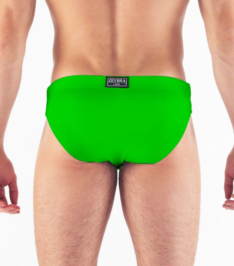 Zeybra SLIP UOMO TINTA UNITA KIWI Pezzi Unici