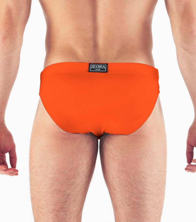 Zeybra SLIP UOMO TINTA UNITA ORANGE FLUO Soddisfazione Garantita