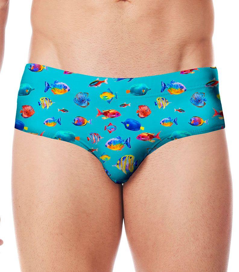 Zeybra SLIP ALTO UOMO PESCI HAWAII Qualità Garantita