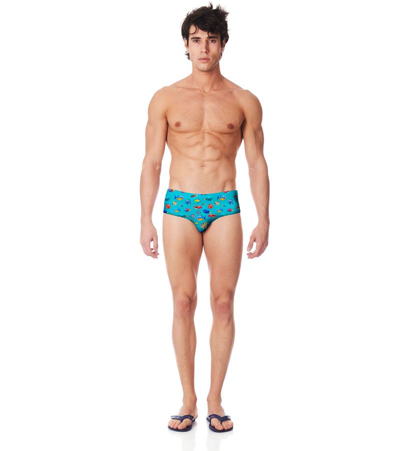 Zeybra SLIP ALTO UOMO PESCI HAWAII Qualità Garantita