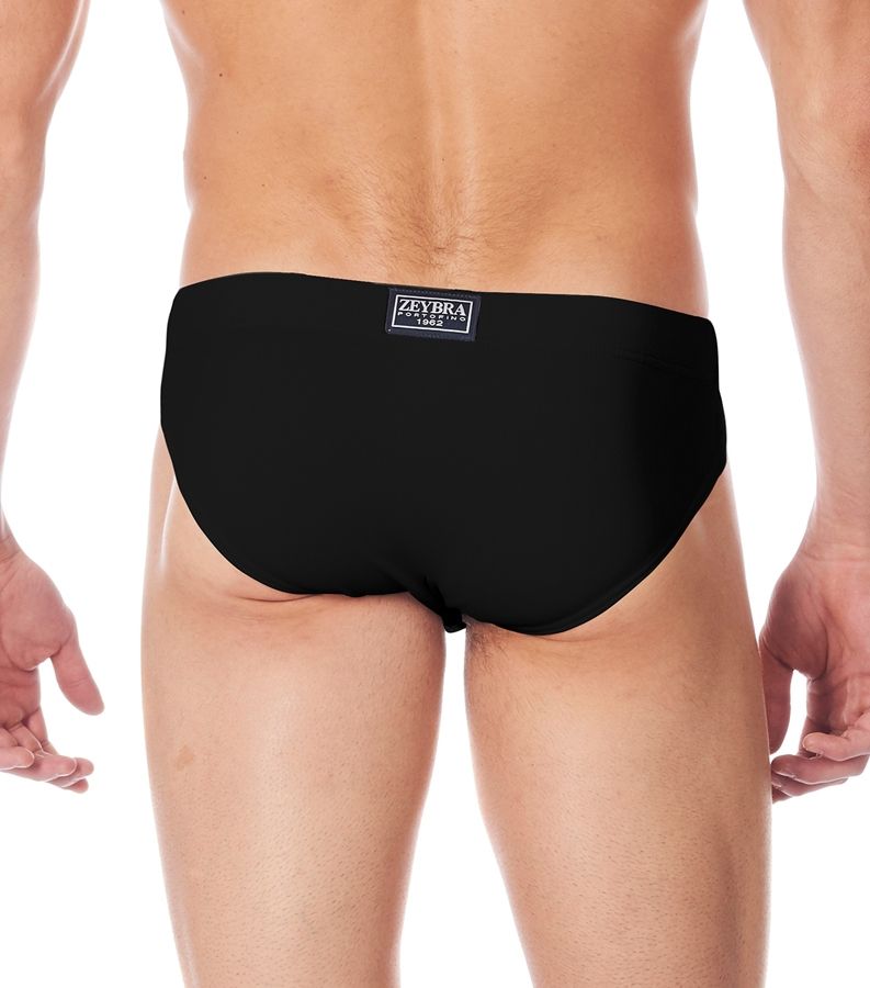 Zeybra SLIP ALTO UOMO TINTA UNITA BLACK Shopping Online