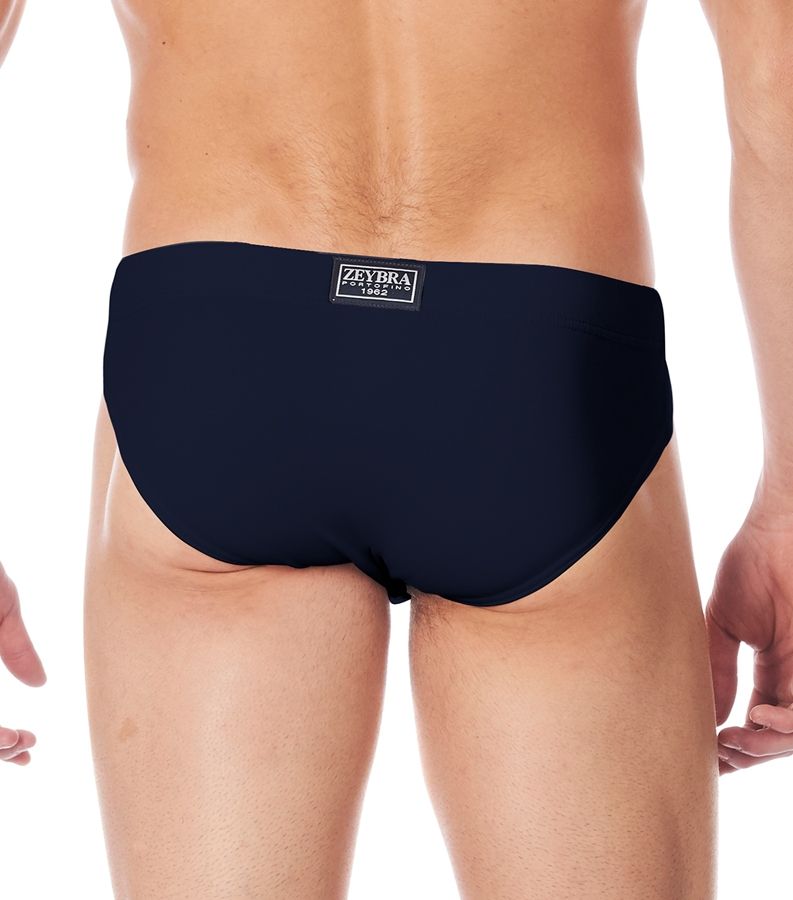 Zeybra SLIP ALTO UOMO TINTA UNITA BLU Affare Del Giorno