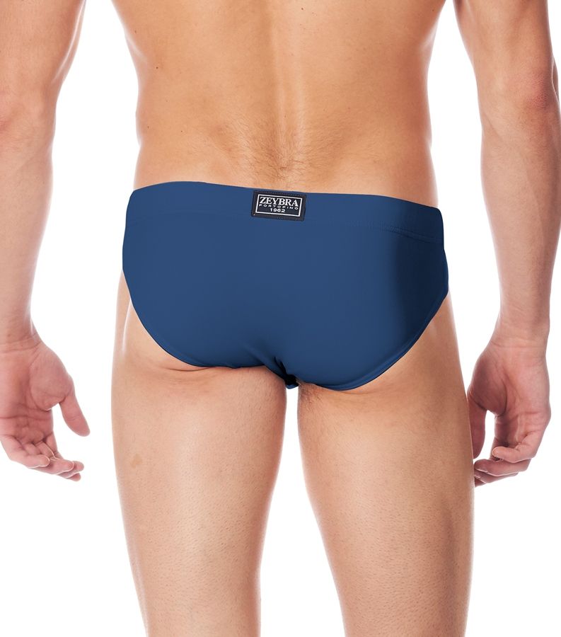 Zeybra SLIP ALTO UOMO TINTA UNITA DENIM Prezzo Ridotto