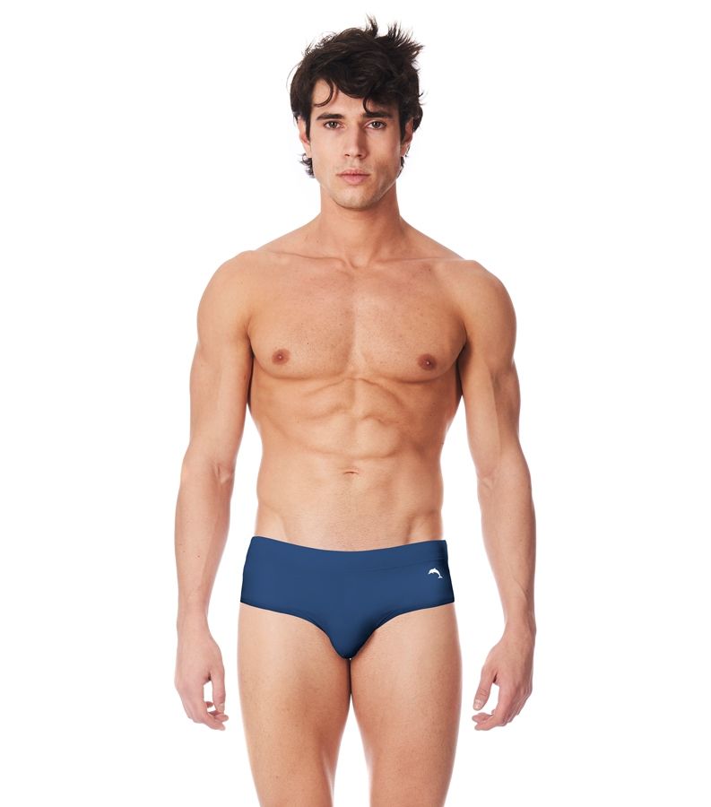 Zeybra SLIP ALTO UOMO TINTA UNITA DENIM Prezzo Ridotto