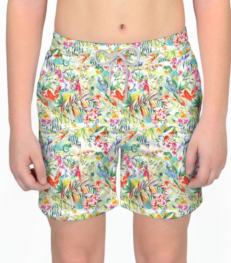 Zeybra COSTUME BAMBINO BOTANIC BIANCO Convenienza