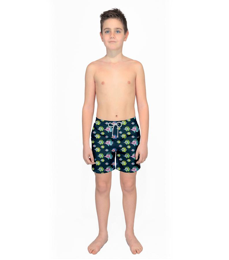 Zeybra COSTUME BAMBINO PESCI FLUO NERO Sconto