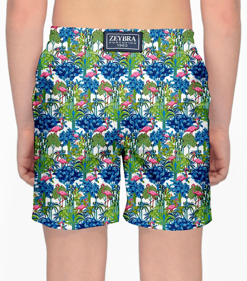 Zeybra COSTUME BAMBINO FENICOTTERO BIANCO Economico