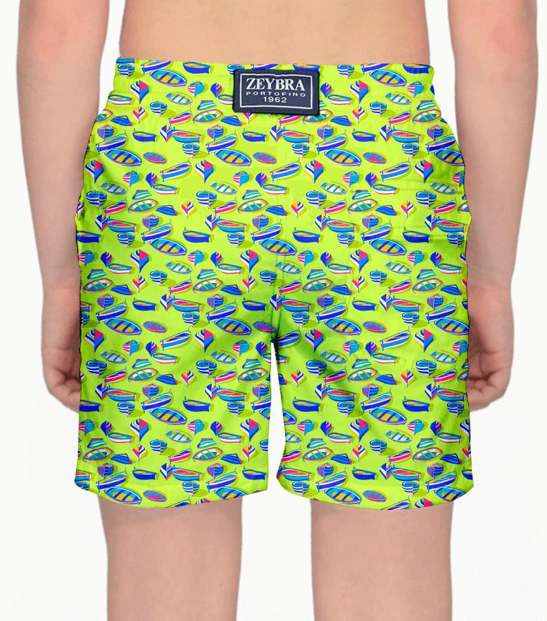 Zeybra COSTUME BAMBINO BARCHE LIME Offerte
