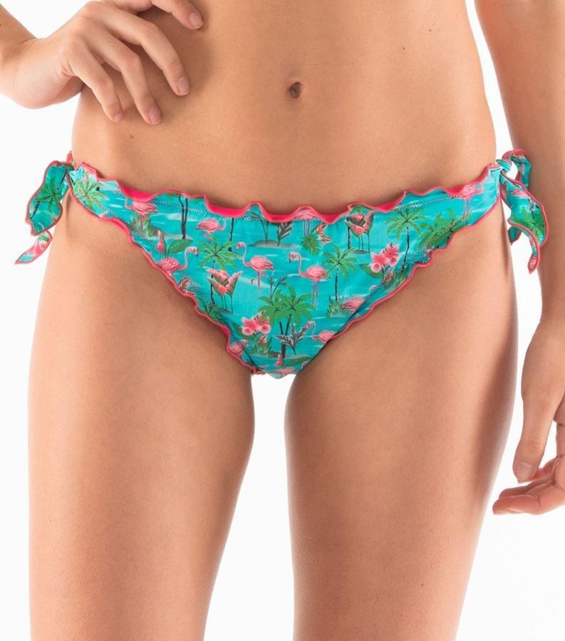 Zeybra SLIP DONNA ARRICCIATO FENICOTTERI ACQUA Novità